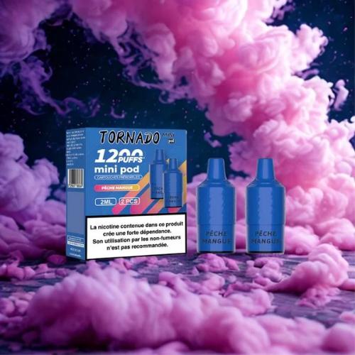 Pack de 2 Pods Tornado Mini 2ml 20mg Fumot