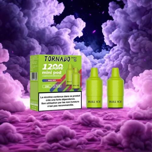 Pack de 2 Pods Tornado Mini 2ml 20mg Fumot
