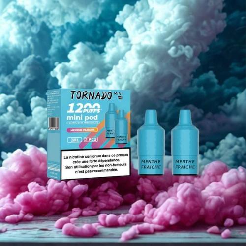 Pack de 2 Pods Tornado Mini 2ml 20mg Fumot