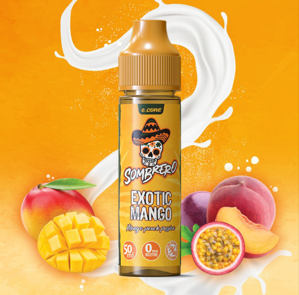 Exotic Mango Sombrero E Cone