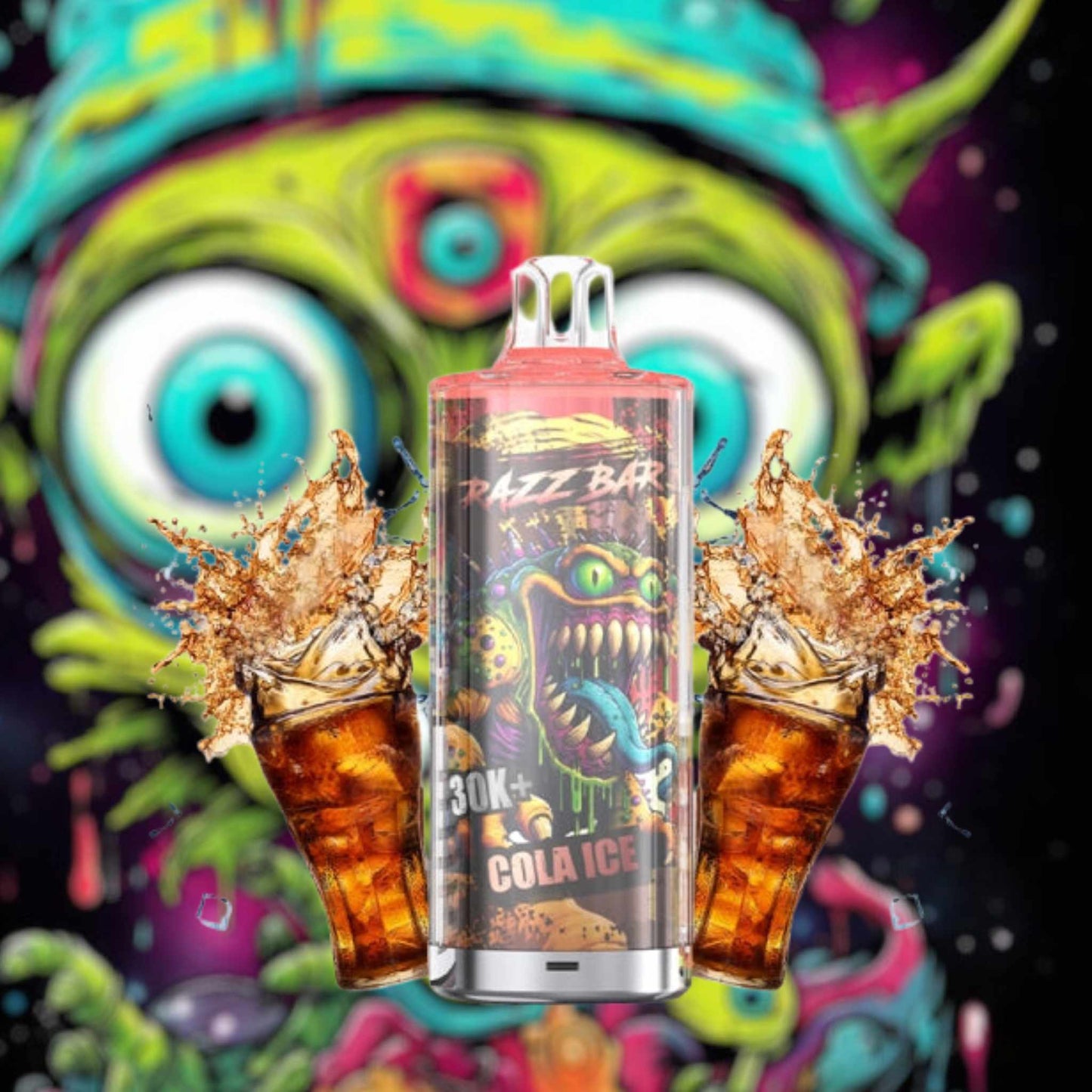 Gamme Puff 30K 650mAh 20+2ml / 2% - RazzBar