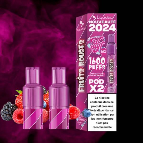 Cartouches Pré-Remplies (2pcs) - Wpuff 2.0 by Liquideo