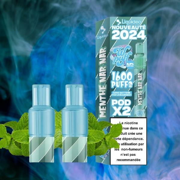 Cartouches Pré-Remplies (2pcs) - Wpuff 2.0 by Liquideo
