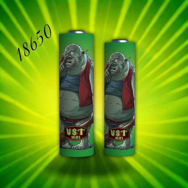 Wraps pour accus 18650 (5pcs) Abomination - Zombies Series