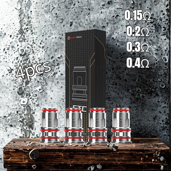 Résistances FTC 0.15/0.2/0.3/0.4Ω (4pcs) - Fumytech