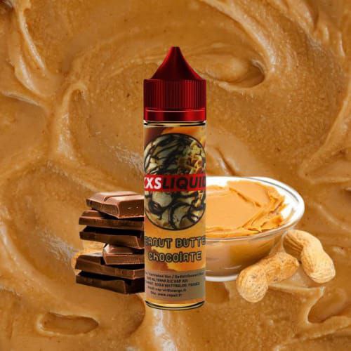 Peanut Butter Chocolate 0mg 50ml - KXS Liquid