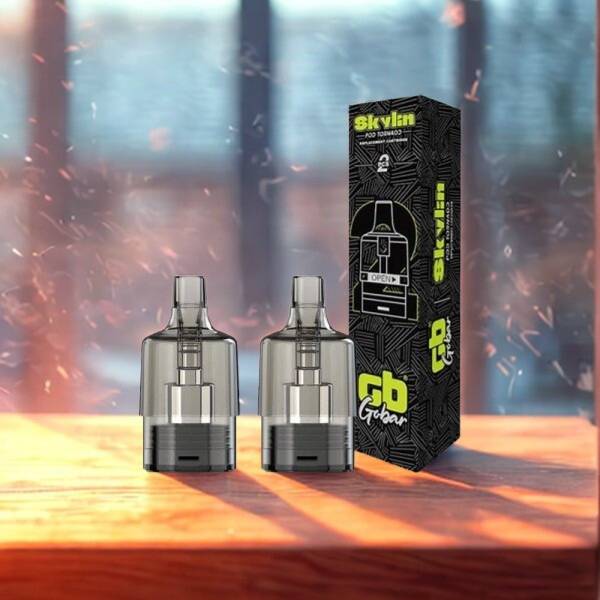 Cartouches Tornado Skylin 0,6 /0.8Ω 10ml (2pcs) - Gobar