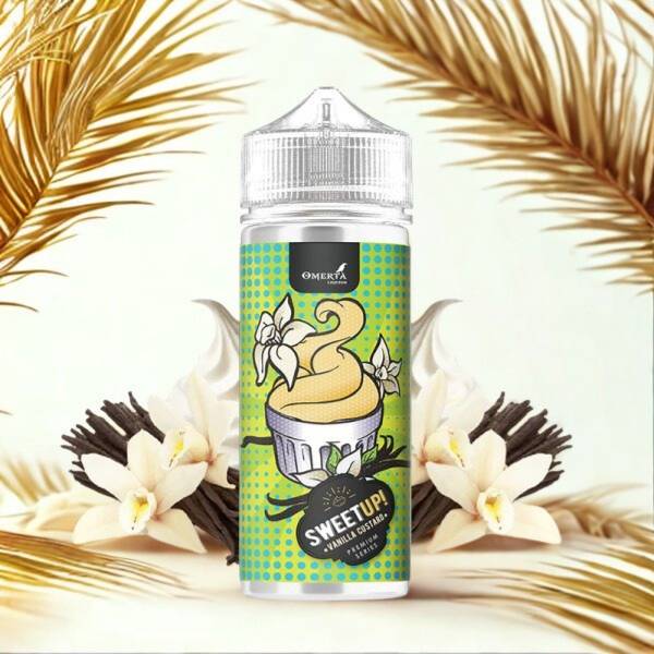 Vanilla Custard 0mg 100ml - SweetUp by Omerta Liquids