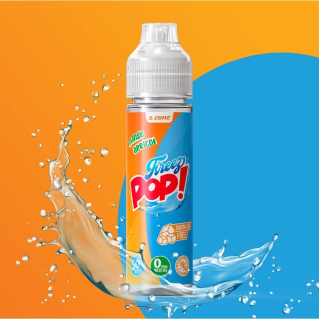 Pop Mango Apricot - Freez Pop - E-Cone - 50ml