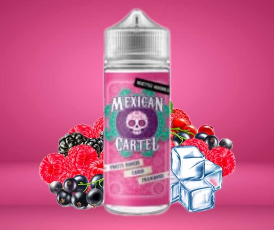 Fruits Rouges Cassis Framboise 100ml - Mexican Cartel