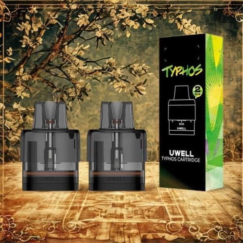Cartouches Typhos 0.3/0.6/0.8ohm 6ml (2pcs) - Uwell