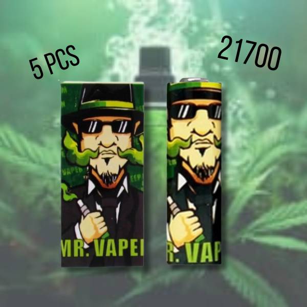 Wraps pour accu 20700/21700 (5pcs)