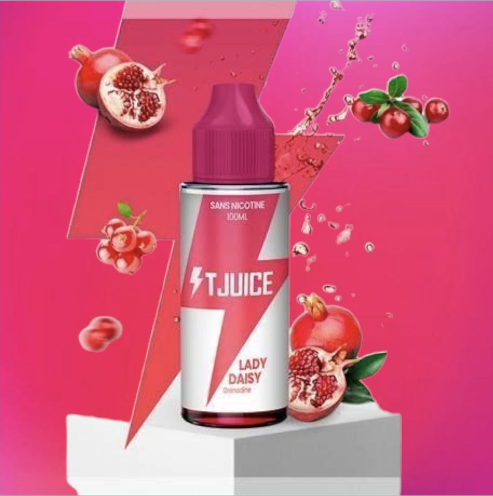 Lady Daisy 0mg 100ml - T-Juice