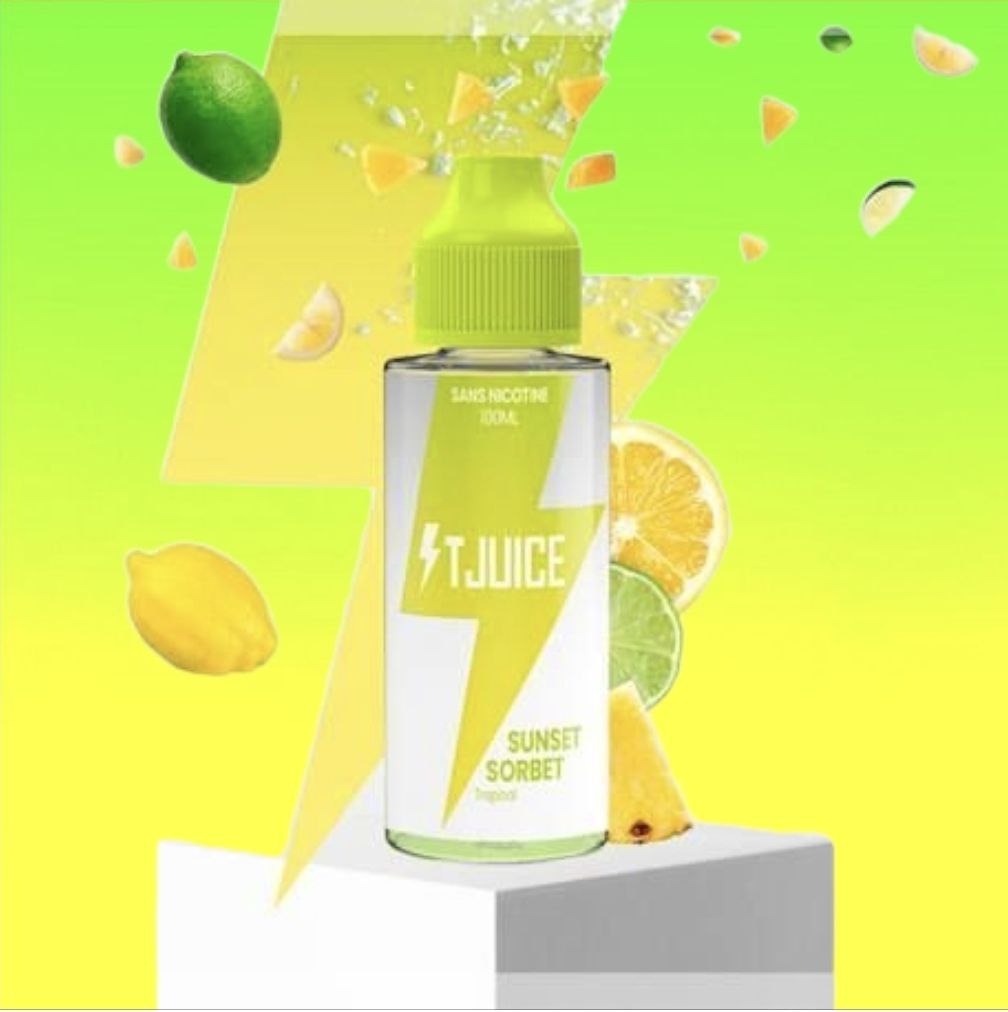 Sunset Sorbet 0mg 100ml - T-Juice
