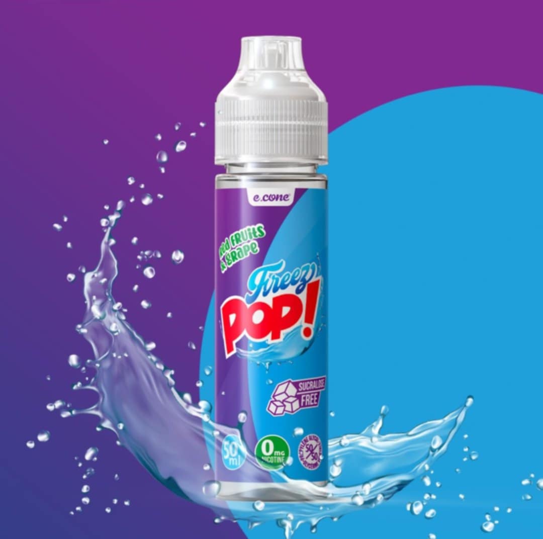 Pop Grape Red Fruits - Freez Pop - E-Cone - 50ml