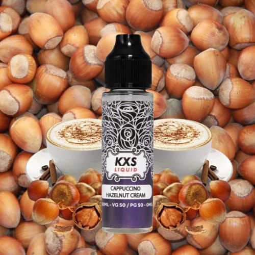 Cappuccino Hazelnut Cream 0mg 50ml - KXS Liquid