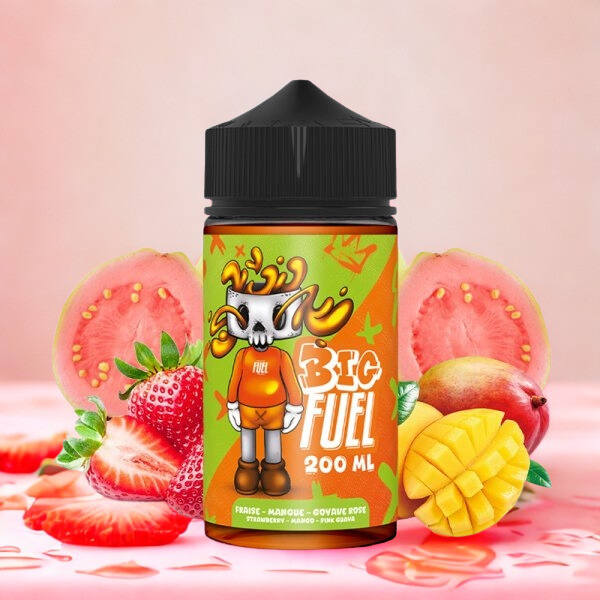 Goyave Fraise Mangue 0mg 200ml - Big Fuel by Maison Fue