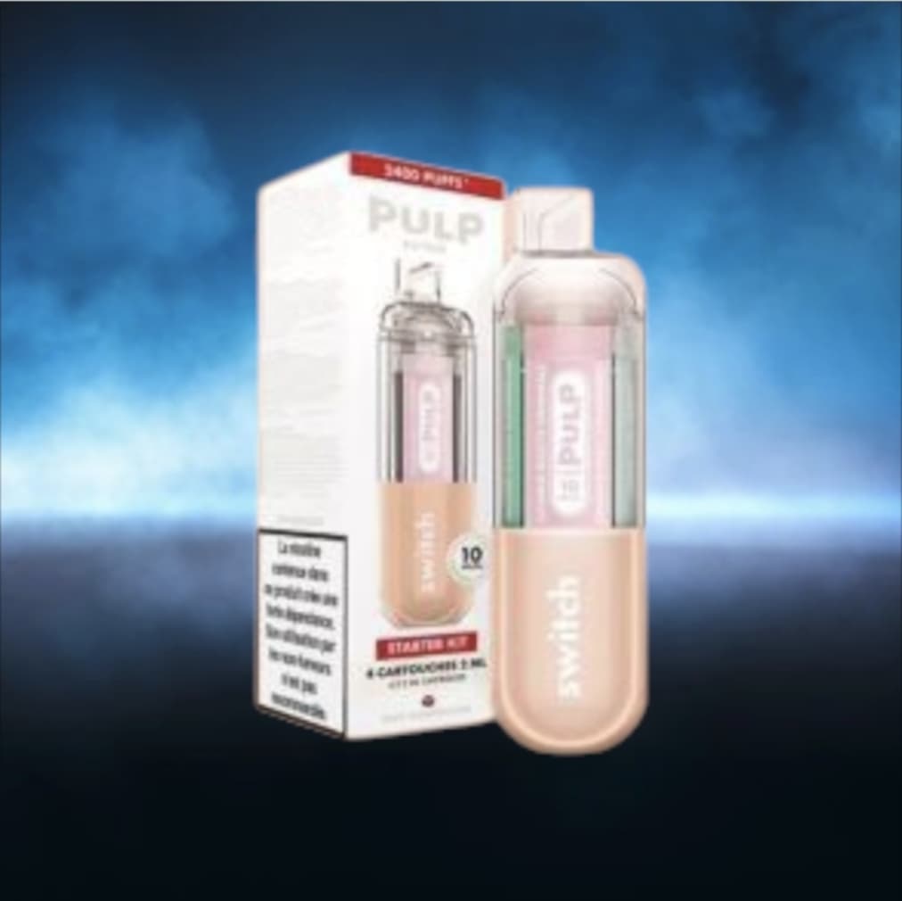 Kit Le Pod Switch rose 500mAh - Pulp