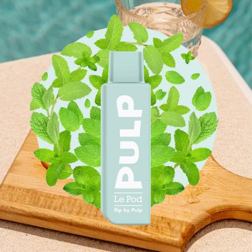 Pod pré-rempli flip pulp