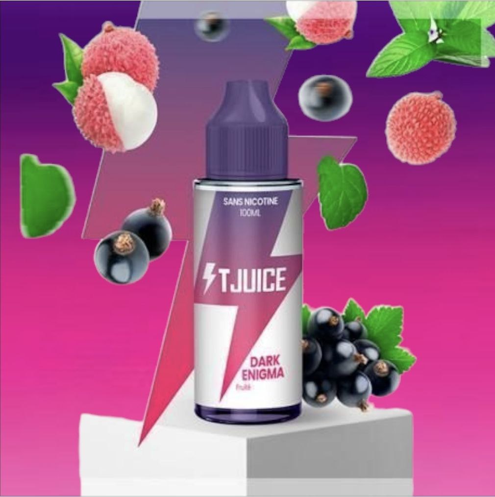 Dark Enigma 0mg 100ml - T-Juice