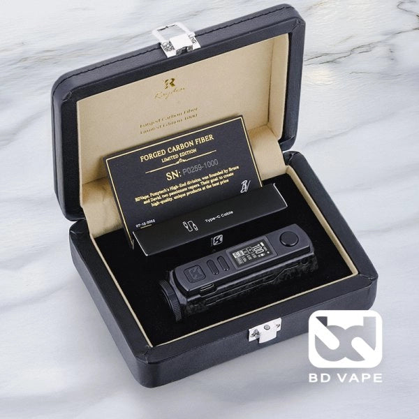 Mod Rayden 100 V2 Carbone Forgé Brillant Limited Edition 1000pcs - BD Vape