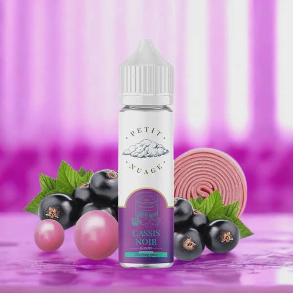 Cassis Noir 0mg 50ml - Petit Nuage