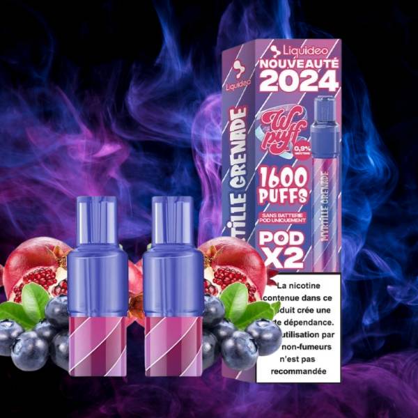 Cartouches Pré-Remplies (2pcs) - Wpuff 2.0 by Liquideo