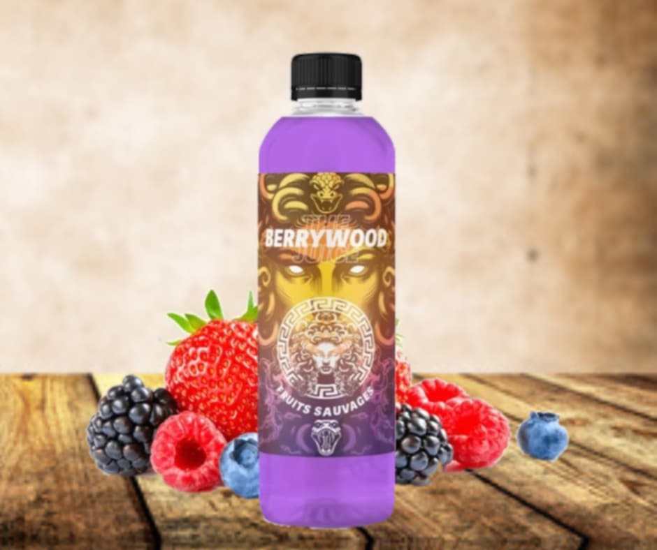 Berrywood 0mg 500ml - The MDS Juice