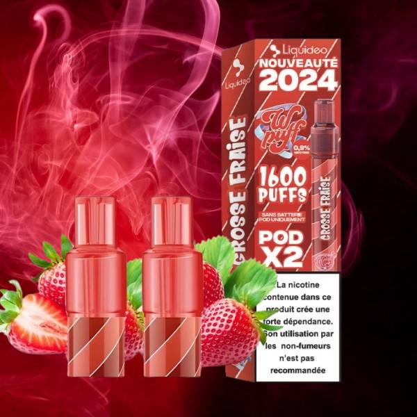 Cartouches Pré-Remplies (2pcs) - Wpuff 2.0 by Liquideo