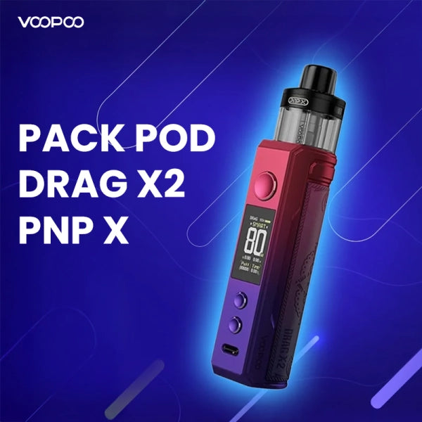 Pack Pod Drag X2 PnP X- Voopoo