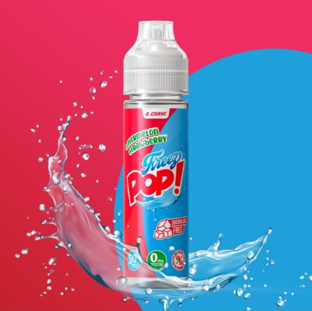 Pop Watermelon Strawberry - Freez Pop - E-Cone - 50ml
