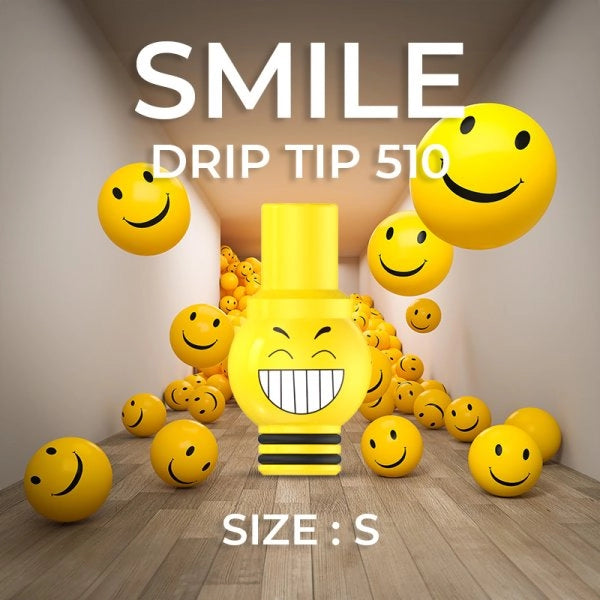 Drip Tip 510 Smile S Modèle A (3pcs) - Fumytech