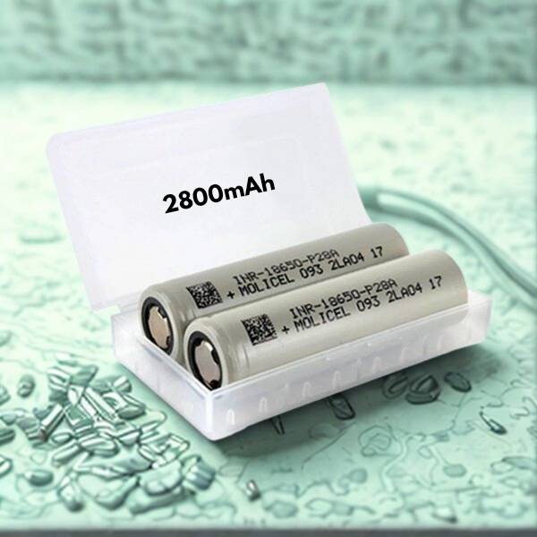 Accus 18650 P28A 2800mAh 35A (2pcs) - Molicel
