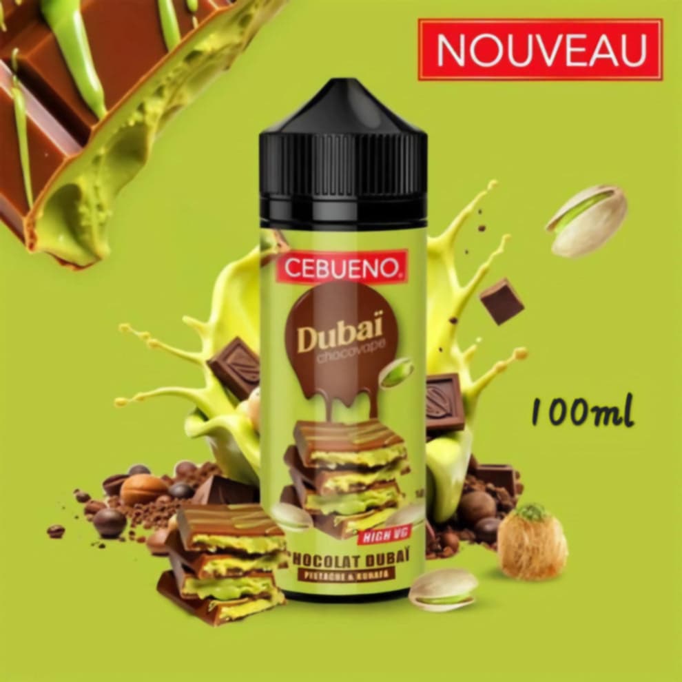 Dubaï Chocovape 100ml  Cebueno