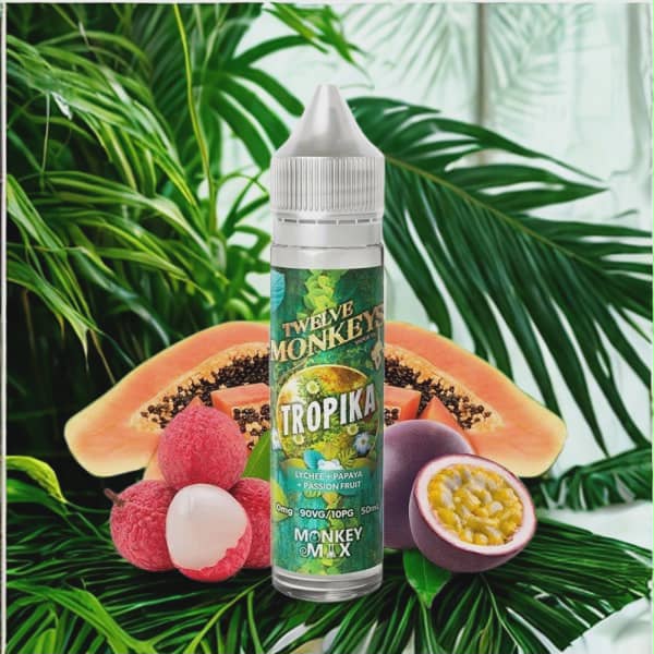 Tropika Monkey Mix 0mg 50ml - Twelve Monkeys