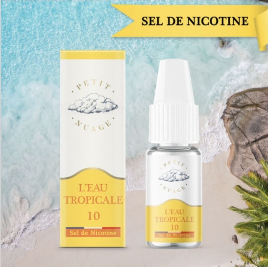 L'eau Tropicale Nic Salts 10ml - Petit Nuage