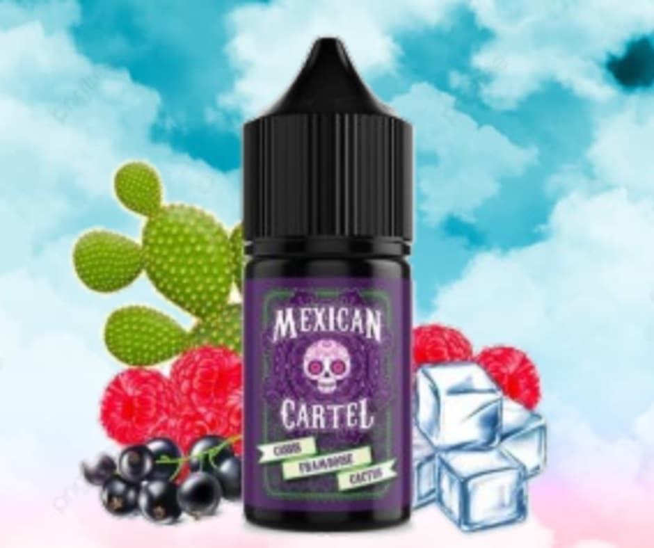 Concentré Cassis Framboise Cactus 30ML - Mexican Cartel