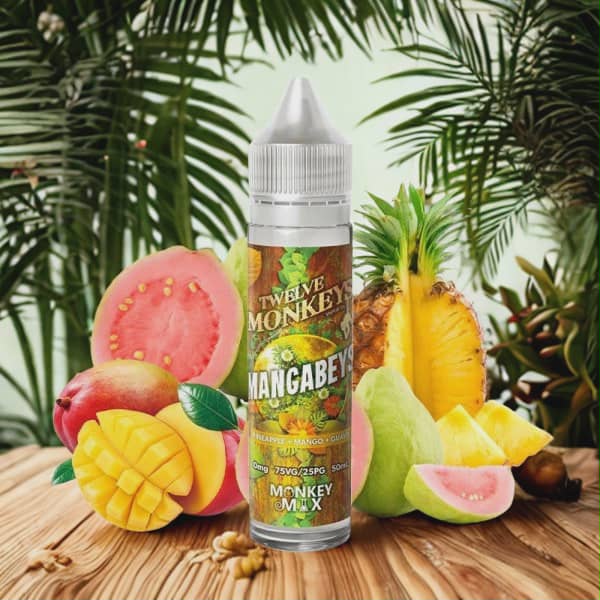 Mangabeys Monkey Mix 0mg 50ml - Twelve Monkeys