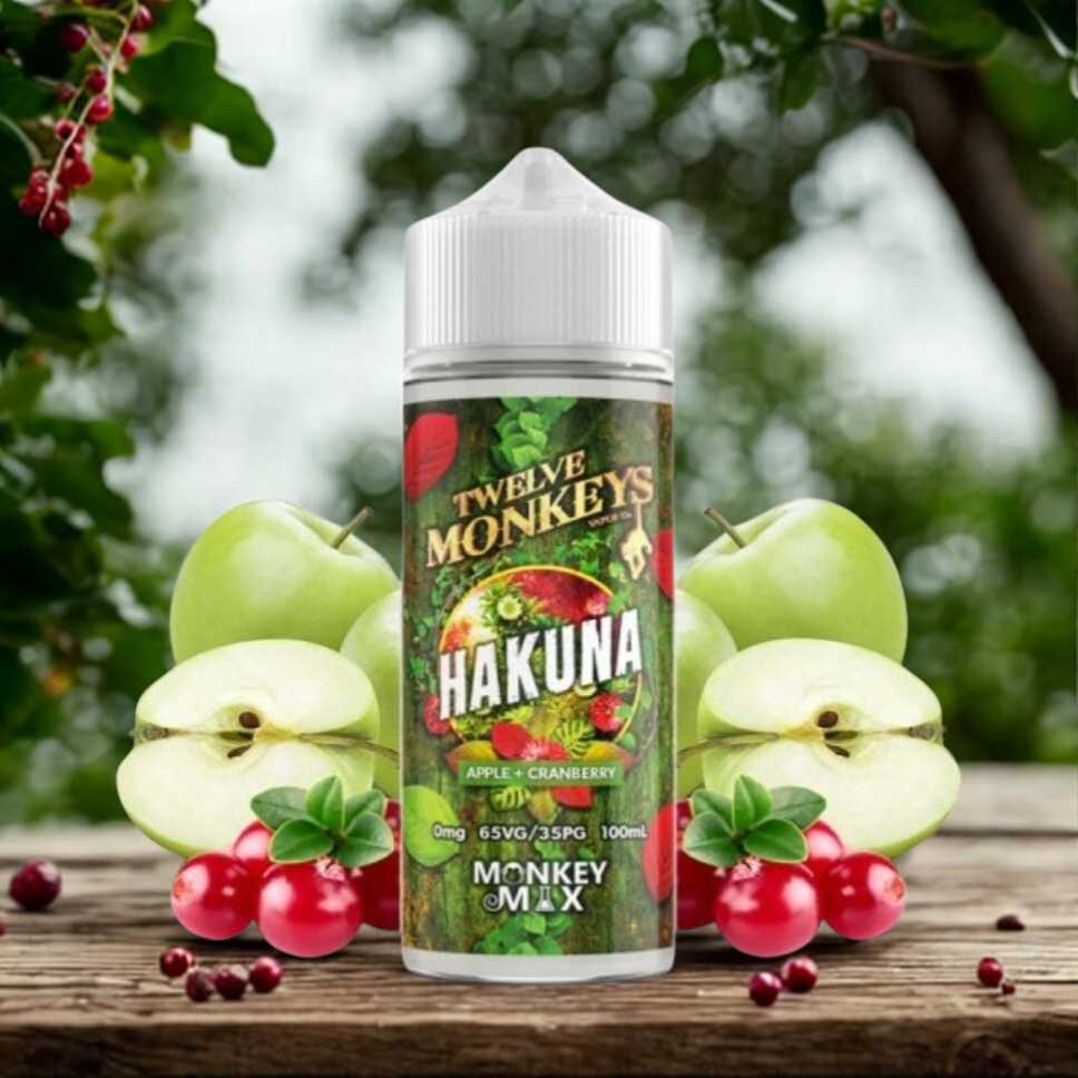 Hakuna 100ml Monkey Mix - Twelve Monkeys