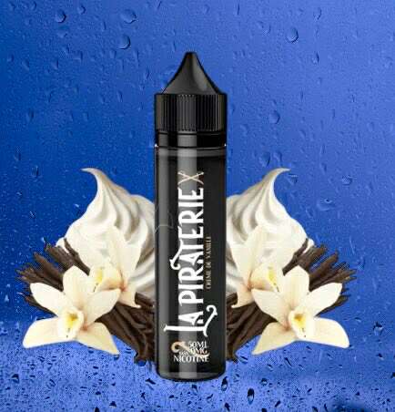 Crème Vanille 0mg 50ml - La Piraterie