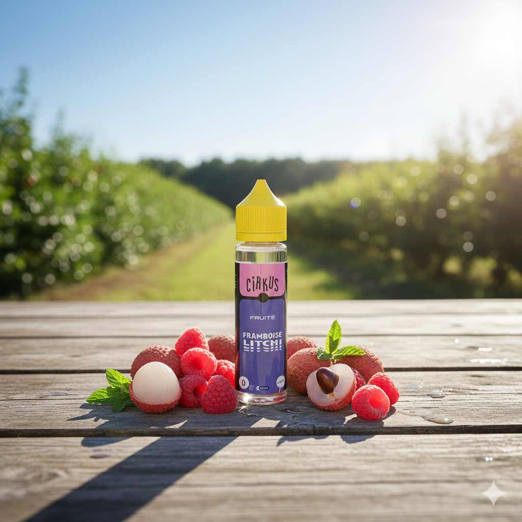 Cirkus
E-liquideFramboise Litchi 50ml - Cirkus