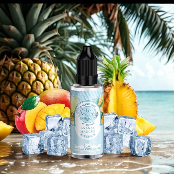 Concentré Ananas Mangue frais 30ml - Le Petit Verger by Savoure
