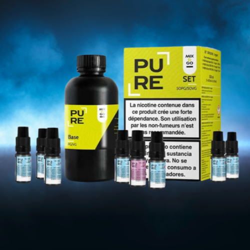 Pack DIY 500ml Base 50/50 Mix&Go - Pure