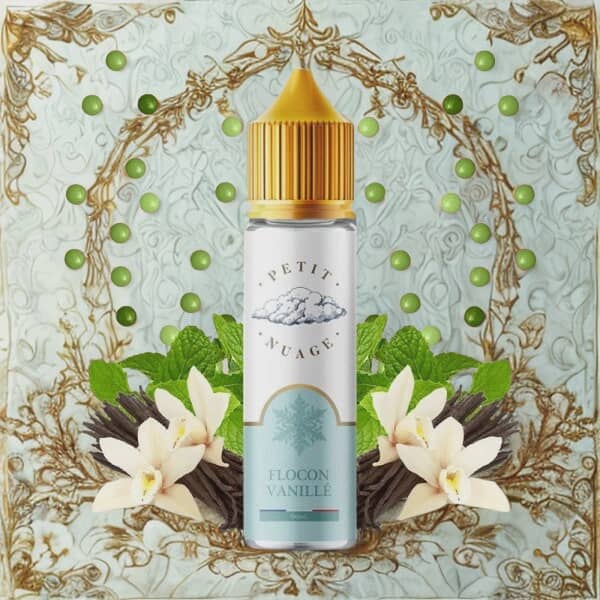 Flocon Vanillé 0mg 50ml - Petit Nuage