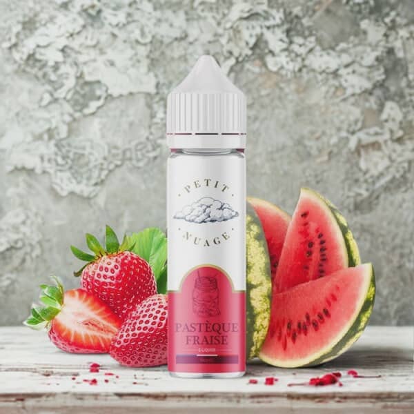 Pastèque Fraise 0mg 50ml - Petit Nuage