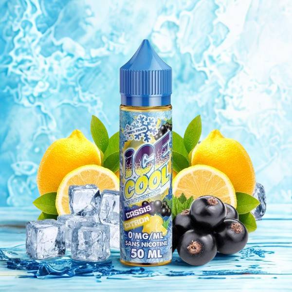 Cassis Citron 0mg 50ml - Ice Cool by Liquidarom