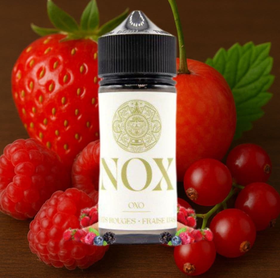 E-liquide Nox - Fruits rouges - Fraise d'Asie - 50ml