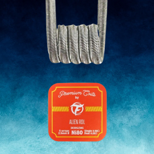 Alien RDL Ni80 0.50Ω 2.5mm Ø (10pcs) - Fumytech