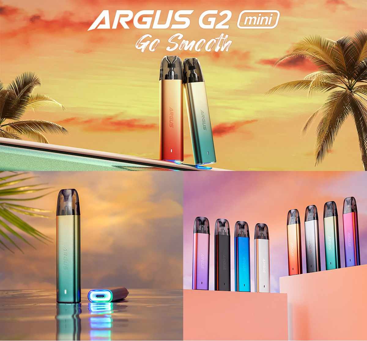 Kit Pod Argus G2 Mini + 1500mAh - Voopoo