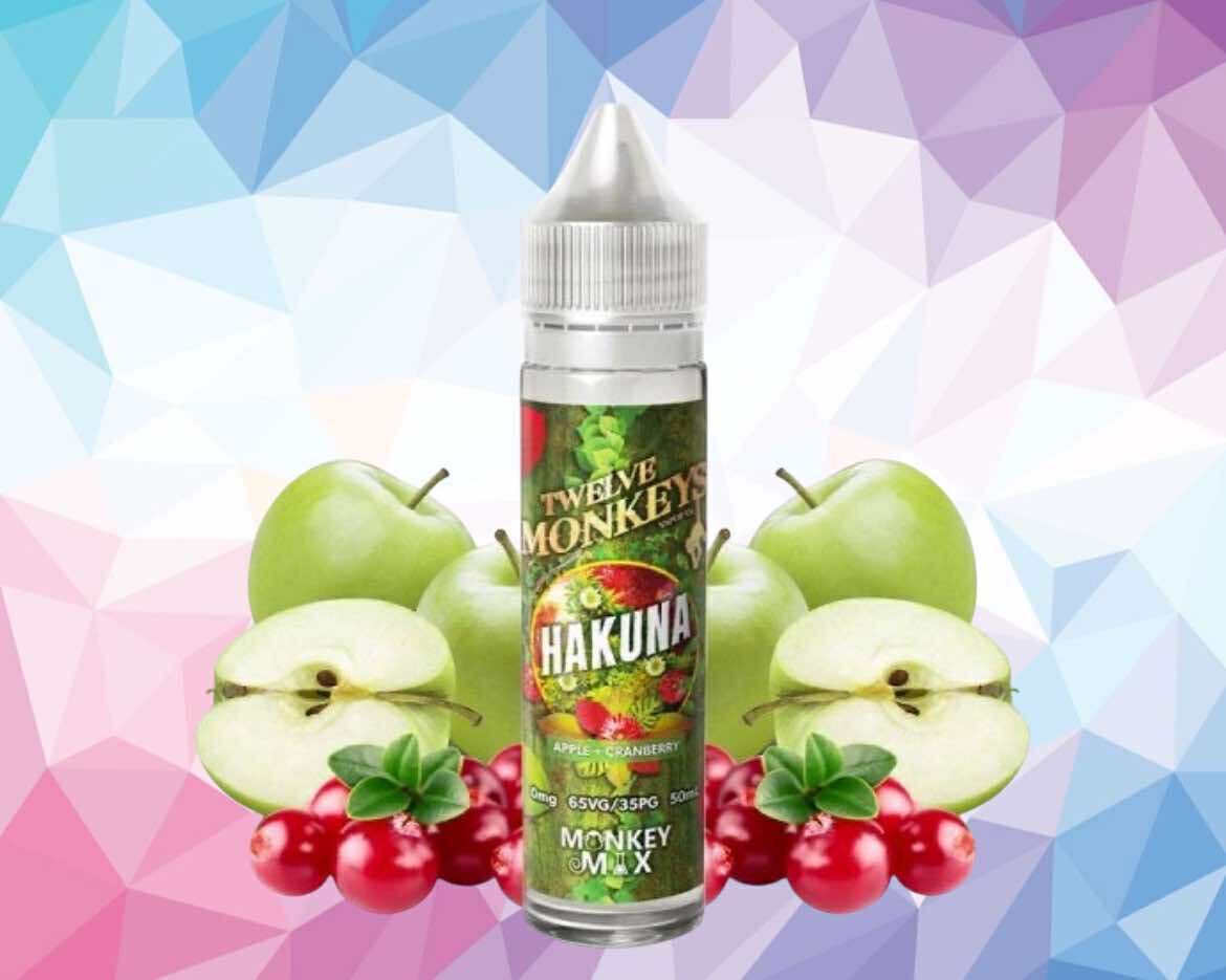 Hakuna Monkey Mix 0mg 50ml - Twelve Monkeys